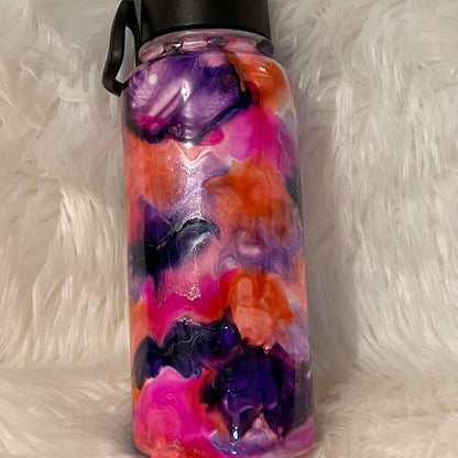 Alcohol Ink Tumbler Custom