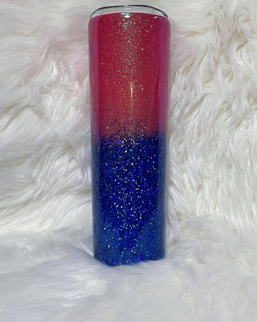 Ombre Skinny Tumbler Custom