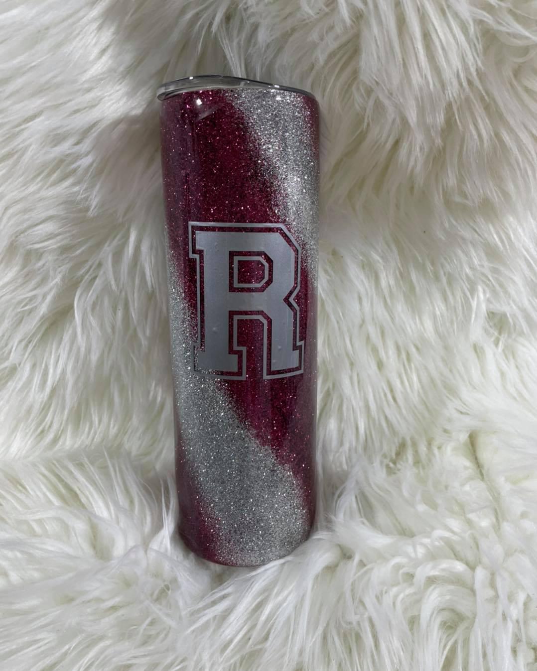 Swirl Skinny Tumbler Custom