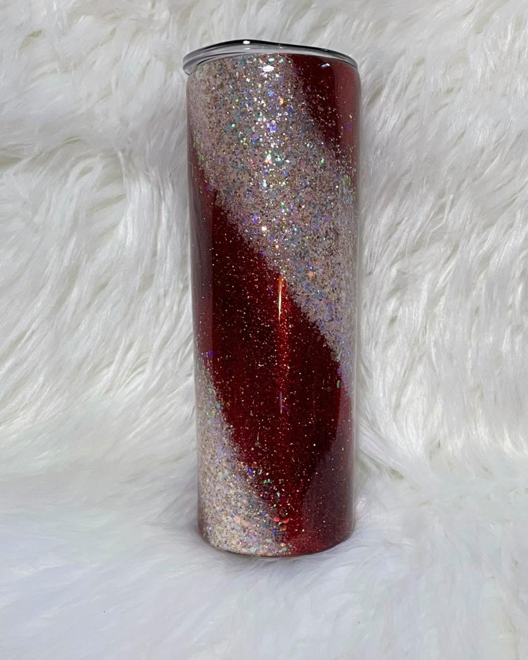 Swirl Skinny Tumbler Custom