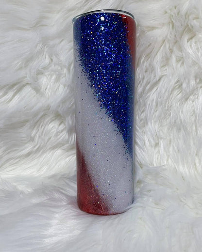 Swirl Skinny Tumbler Custom