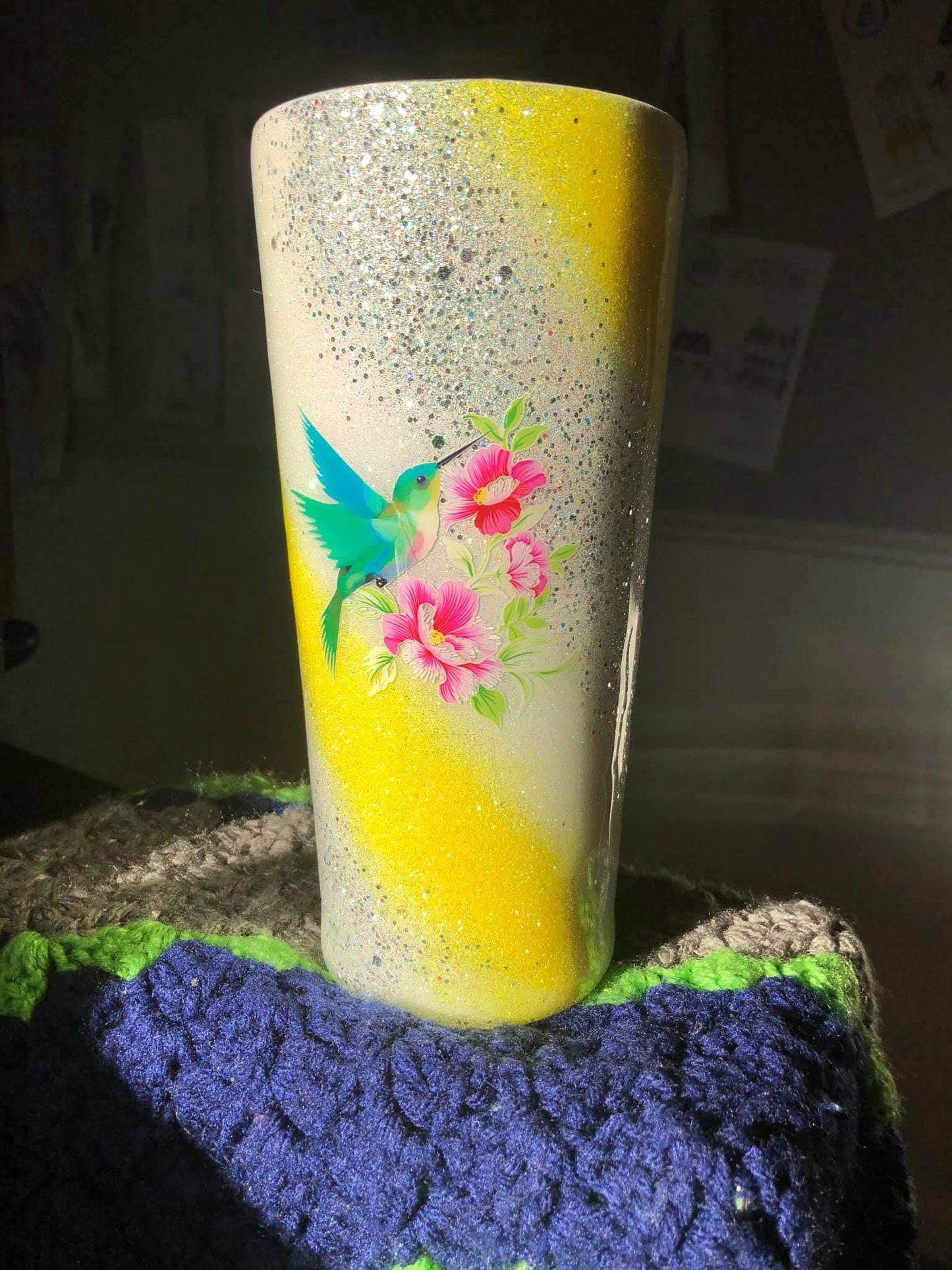 Swirl Skinny Tumbler Custom