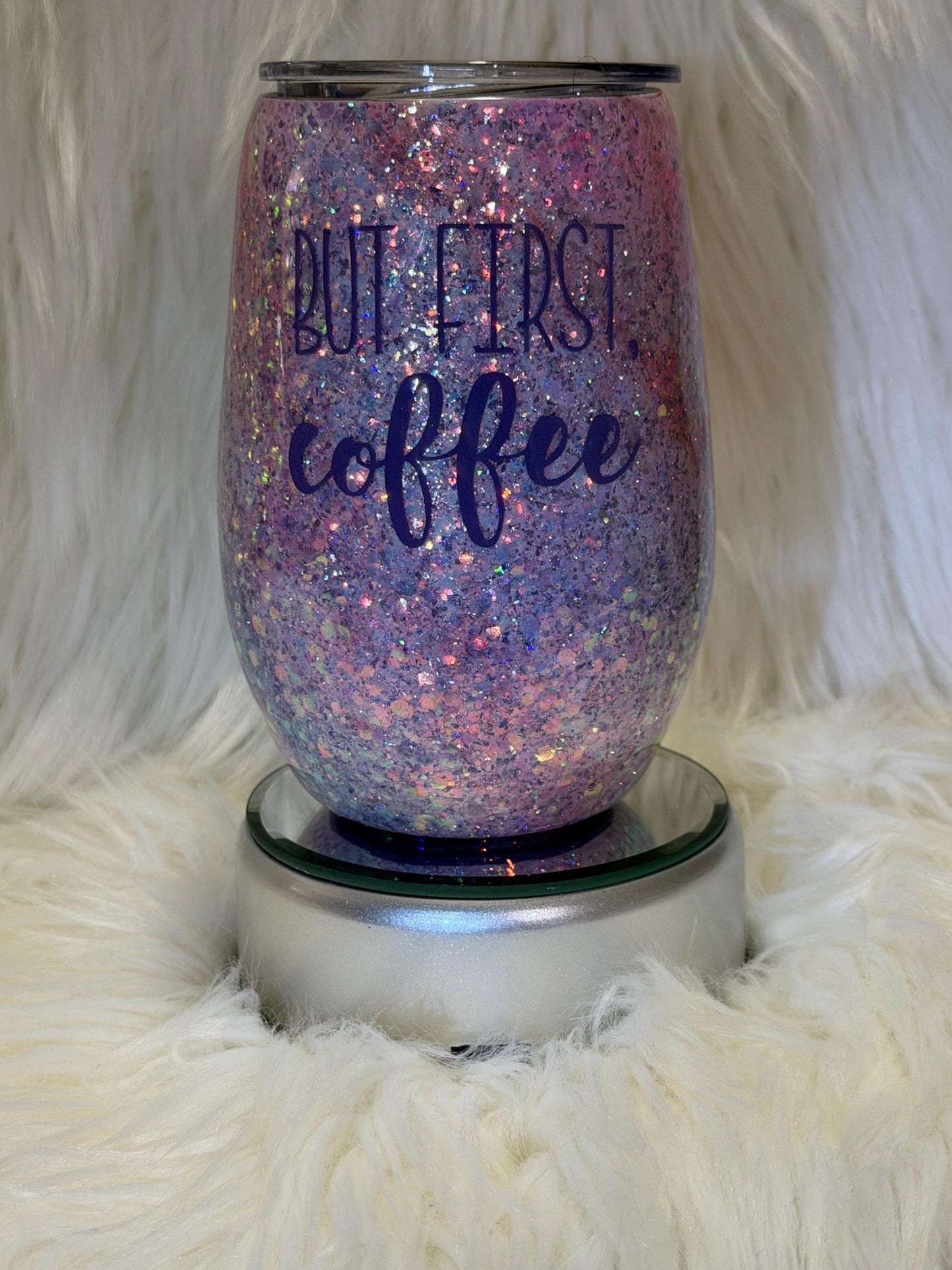 But First Coffee Wine Tumbler