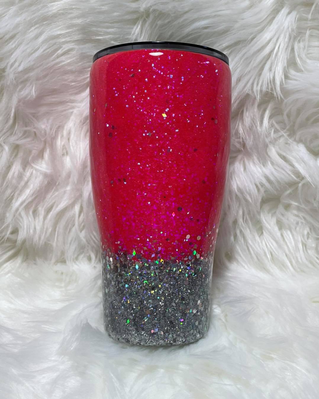 Ombre Modern Curve Tumbler Custom