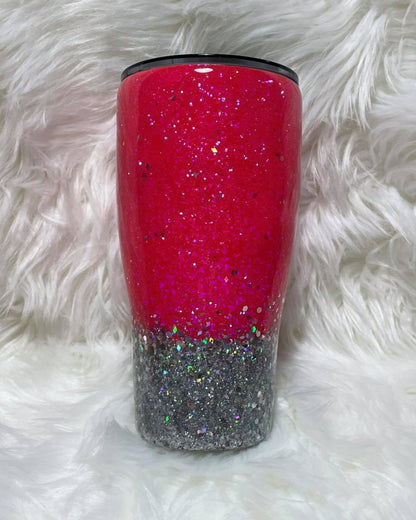 Ombre Modern Curve Tumbler Custom