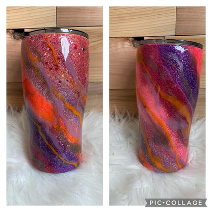 Swirl Modern Curve Tumbler Custom