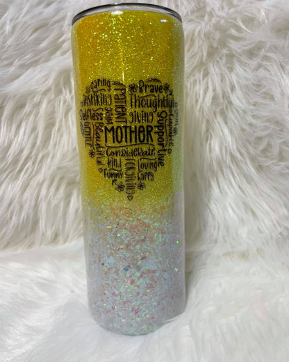 Ombre Skinny Tumbler Custom